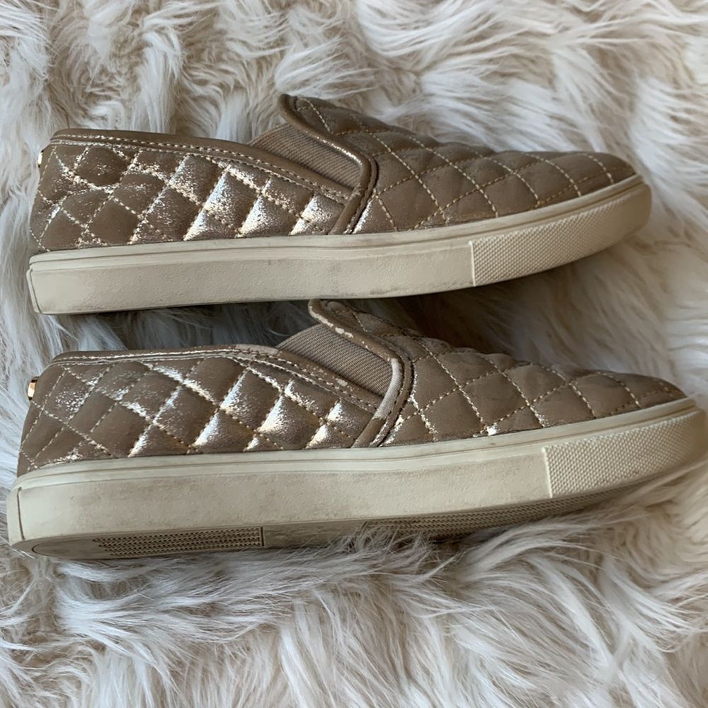 Steve Madden Women's Ecentrcq Shimmer Sneaker Size 7B - Picture 4 of 11